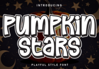 Pumpkin Stars Font - Featured Image