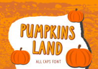 Pumpkinsland Font - Featured Image