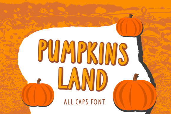 Pumpkinsland Font - Featured Image