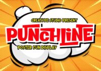 Punchline Font - Featured Image
