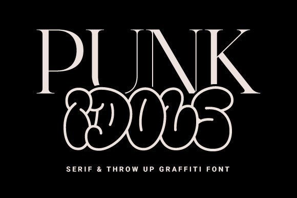 Punk Idols Font - Featured Image