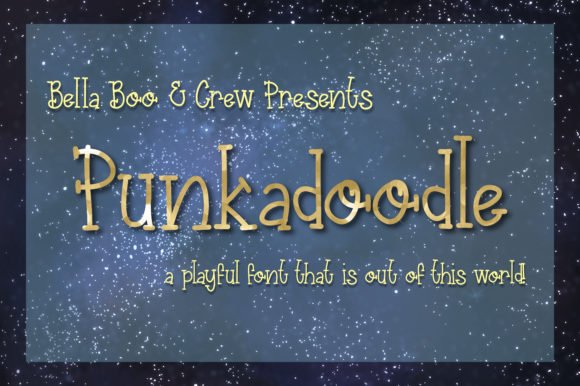 Punkadoodle Font - Featured Image
