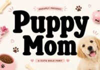 Puppy Mom Font - Featured Image
