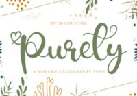 Purety Font - Featured Image