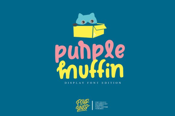 Purple Muffin Font - Featured Image