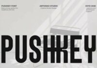 Pushkey Font - Featured Image