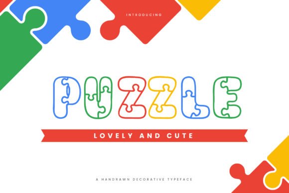 Puzzle Font - Featured Image