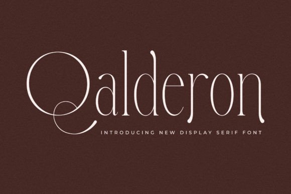 Qalderon Font - Featured Image