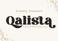 Qalista Font - Featured Image