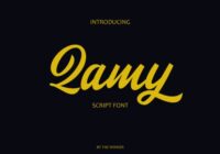 Qamy Font - Featured Image