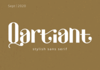 Qartiant Font - Featured Image