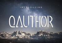 Qauthor Font - Featured Image