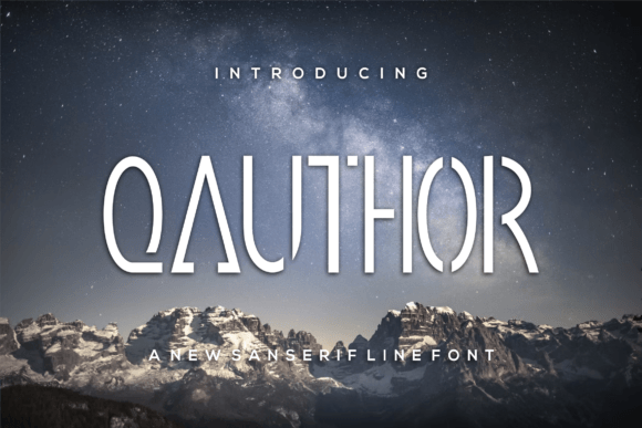 Qauthor Font - Featured Image