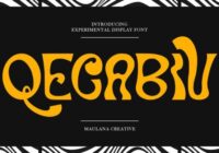 Qecabiv Font - Featured Image