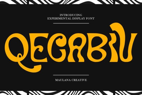 Qecabiv Font - Featured Image