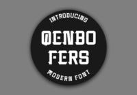 Qenbo Fers Font - Featured Image