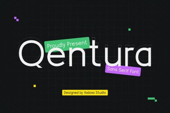 Qentura Font - Featured Image