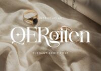 Qergiten Font - Featured Image