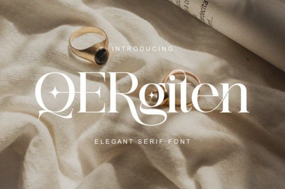 Qergiten Font - Featured Image