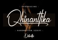 Qhinanttika Font - Featured Image