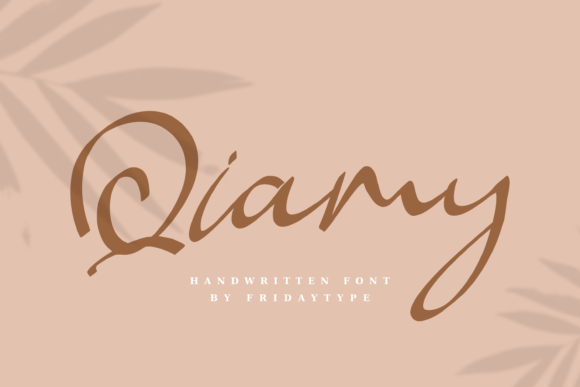 Qiamy Font - Featured Image