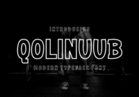 Qolinuub Font - Featured Image