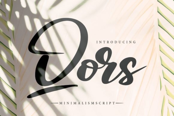 Qors Font - Featured Image
