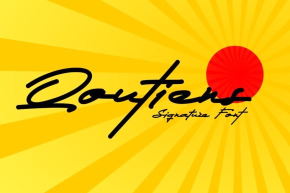 Qoutiens Font - Featured Image