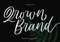 Qrown Brand Font - Featured Image