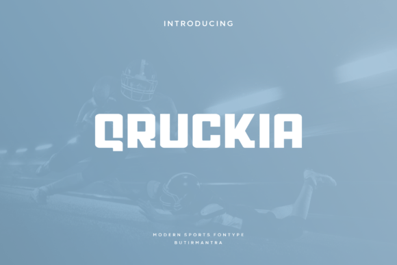 Qruckia Font - Featured Image