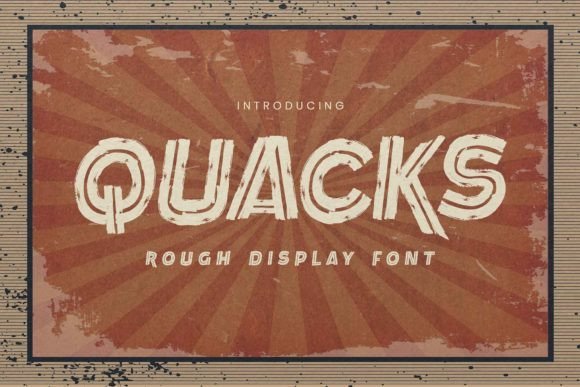 Quacks Font - Featured Image