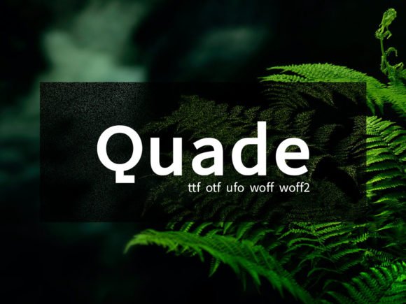 Quade Font - Featured Image