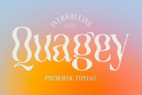 Quagey Font - Featured Image