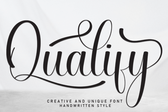 Qualify Font - Featured Image