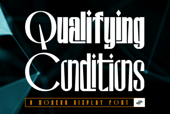 Qualifying Conditions Font - Featured Image