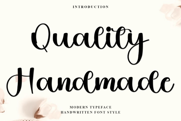 Quality Handmade Font - Featured Image
