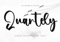 Quartely Font - Featured Image