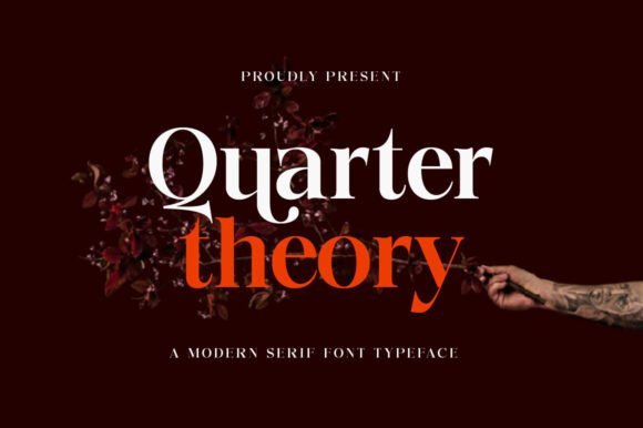 Quarter Theory Font - Featured Image