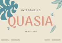 Quasia Font - Featured Image