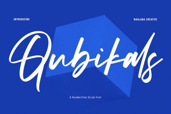Qubikals Font - Featured Image