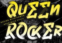 Queen Rocker Font - Featured Image