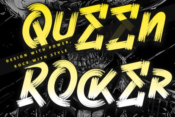 Queen Rocker Font - Featured Image