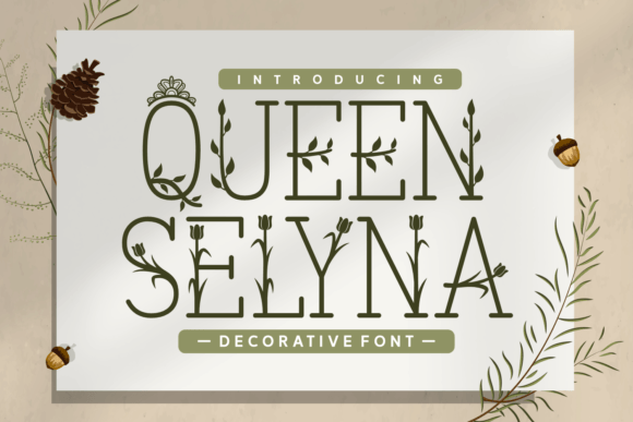 Queen Selyna Font - Featured Image