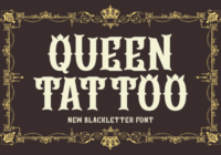 Queen Tattoo Font - Featured Image