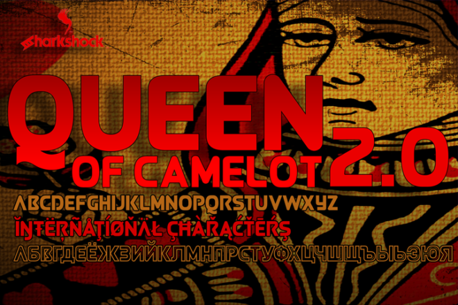 Queen of Camelot 2.0 Font - Featured Image