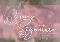 Queens Signature Font - Featured Image
