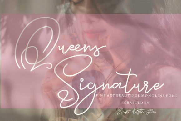 Queens Signature Font - Featured Image