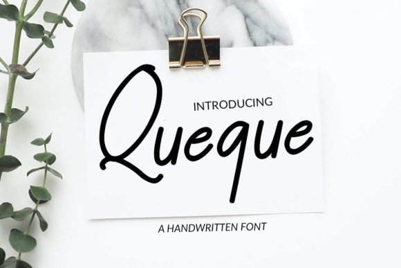 Queque Font - Featured Image