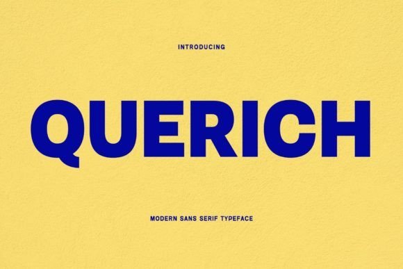 Querich Font - Featured Image