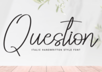 Question Font - Featured Image